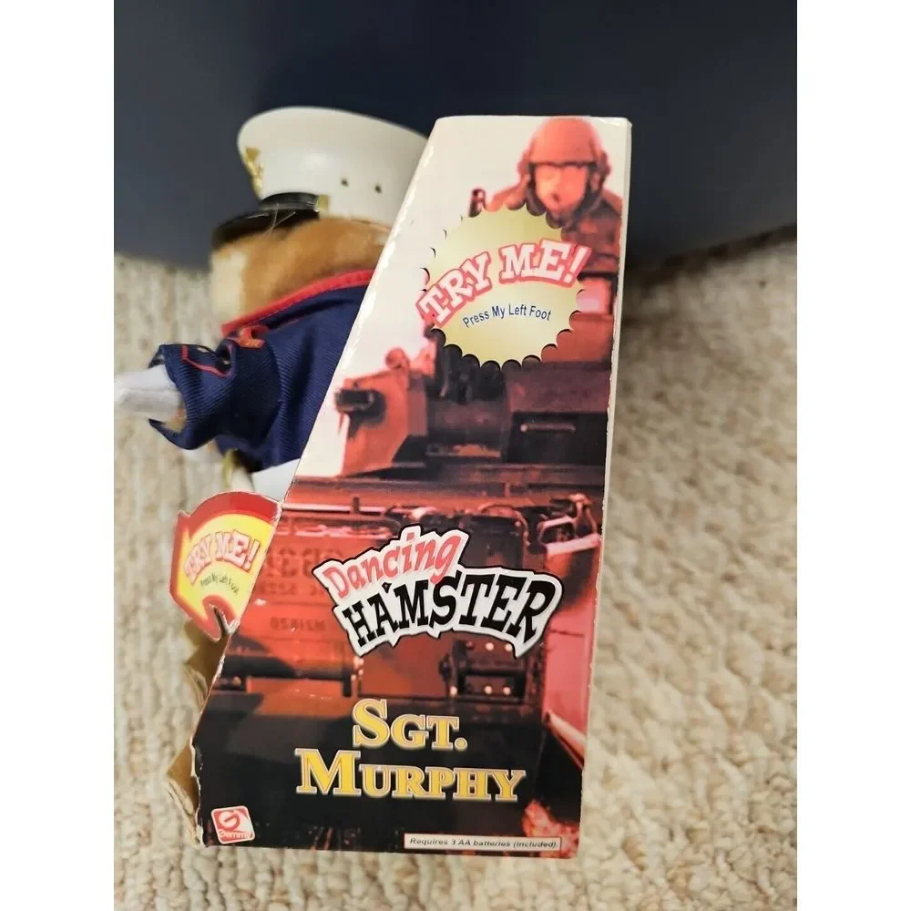 MARINE Sergeant Murphy Marine Corps Dancing Hamster Animated 2003 Missing Sword